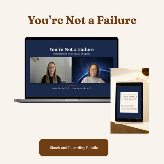 You're Not a Failure: Understanding Men's Sexual Health Recording and Ebook Bundle